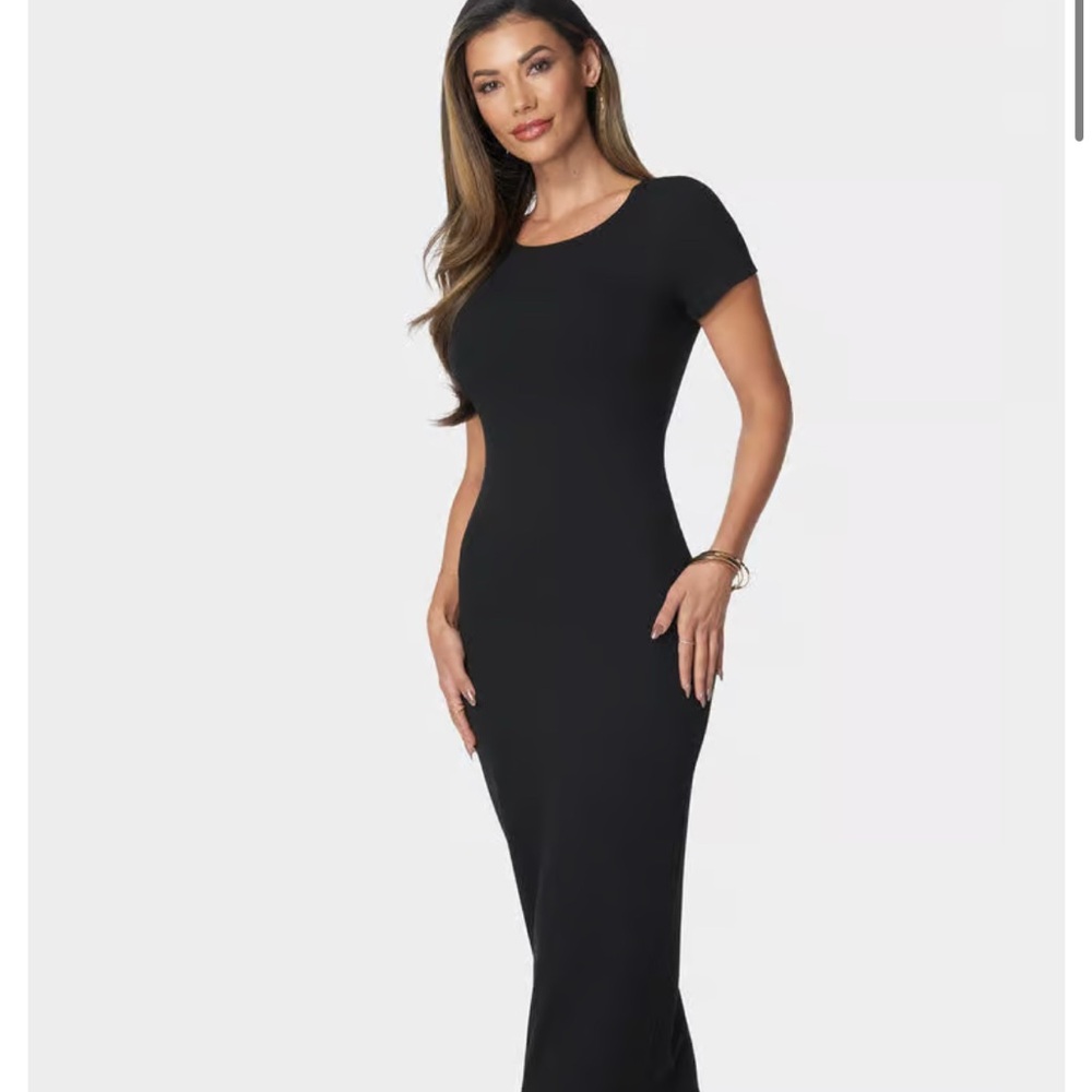 RIB MAXI T-SHIRT DRESS